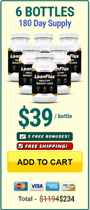 LeanFlux - 6 Bottles